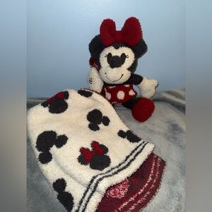 Barefoot Dreams Disney Collection Blanket - Red and Gray
